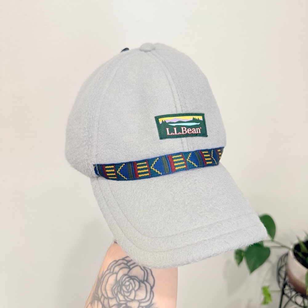 L.L.Bean Mountain Classic Fleece Ear Flap Baseball Hat